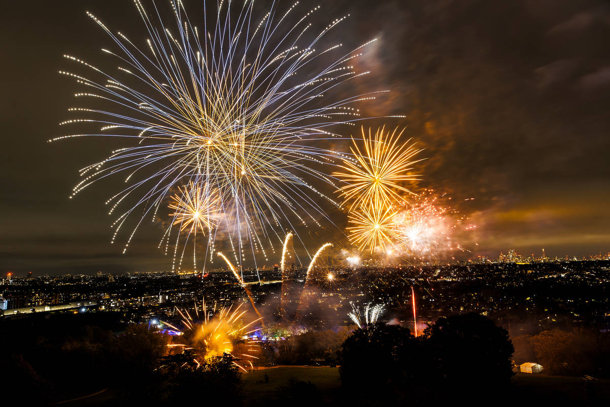 Alexandra Palace Fireworks Festival London 2025