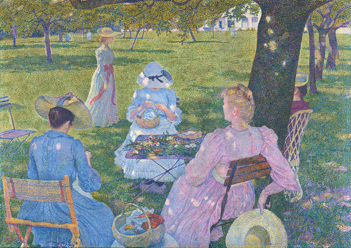 Théo van Rysselberghe, 'In July, before Noon', 1890 © Collection Kröller-Müller Museum, Otterlo, the Netherlands. Photographer: Rik Klein Gotin