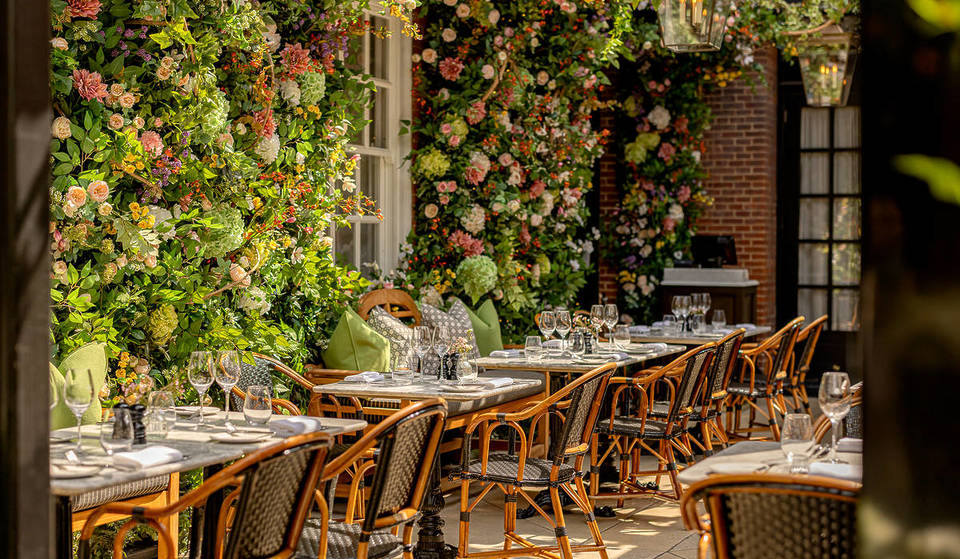 One Of London’s Most Beautiful Restaurants Has Just Undergone A Stunning Seasonal Transformation