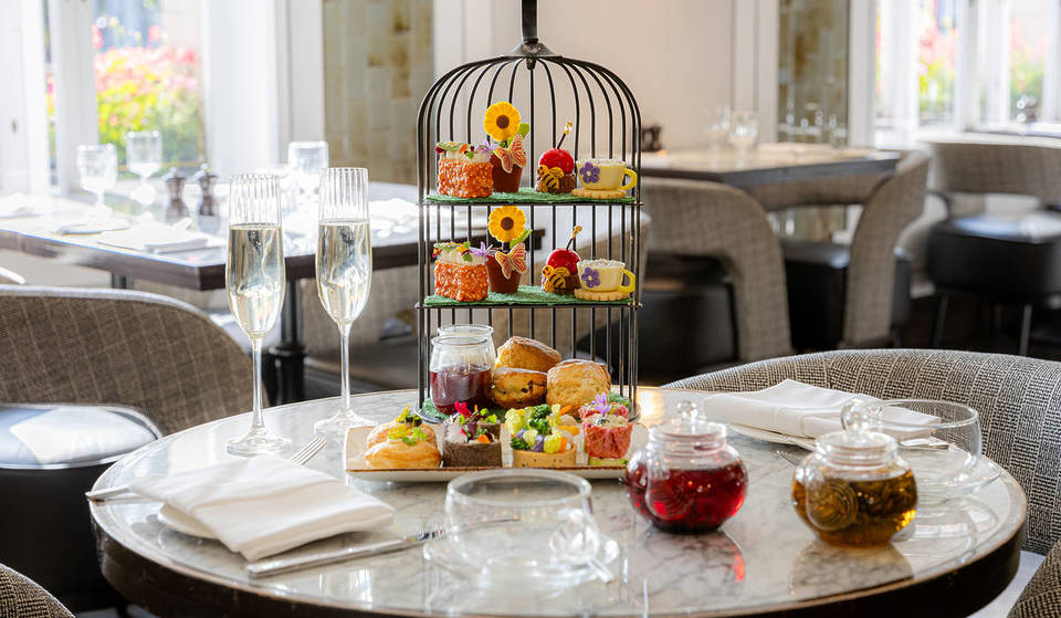 This Charming New Garden-Inspired Afternoon Tea Transforms An English Country Garden Into Edible Delights – With An Adorable Array Of Sunflowers, Bumblebees, Butterflies, And More