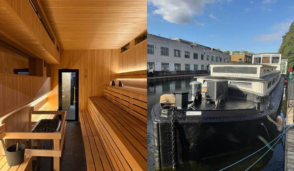 London’s Hottest New Sauna Is Hidden Away On A Boat In North London – With A Mini Steam Room And A Near-Freezing Ice Bath