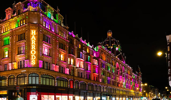 Harrods will come alive with a colourful Diwali lights display next week – lighting up the iconic department store’s facade with a joyful display for 3 nights
