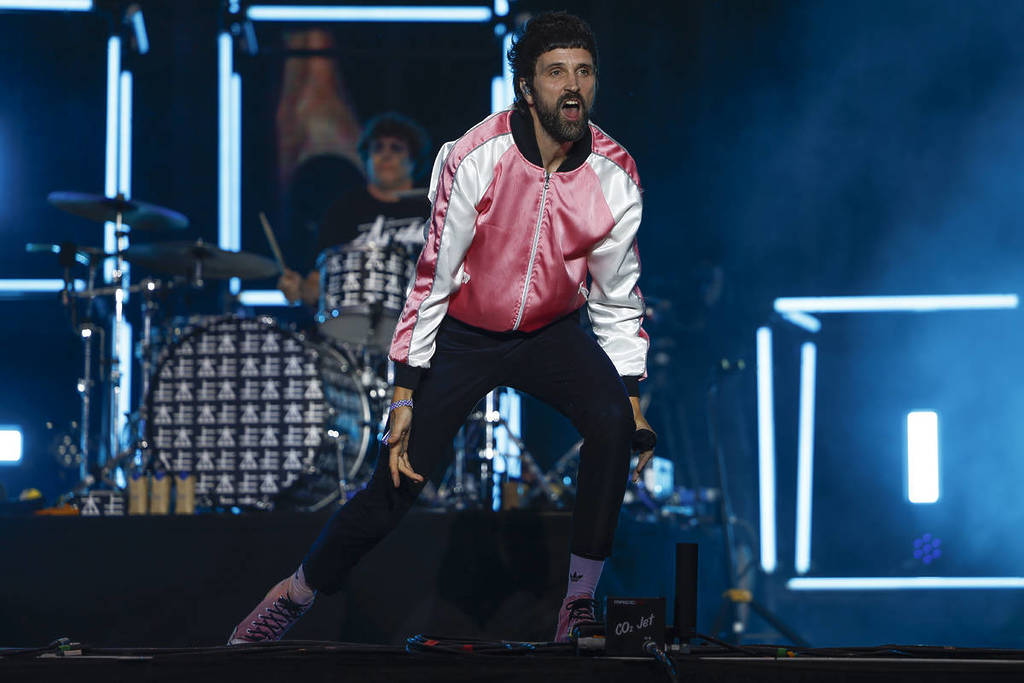 Kasabian Front Man Sergio Pizzorno Performs at TRNSMT Festival 2023