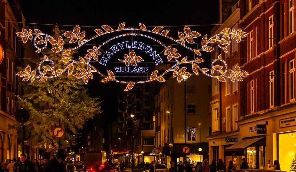 La date d&rsquo;allumage des lumières de Noël de Marylebone a été révélée – voici quand les illuminations arriveront