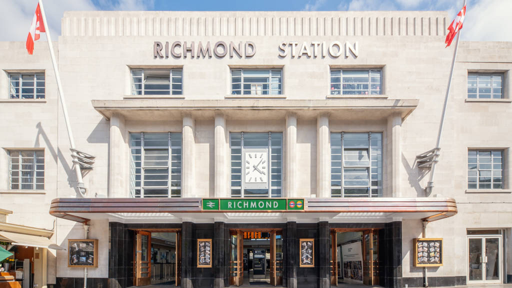 richmond station entrance after renovatiion