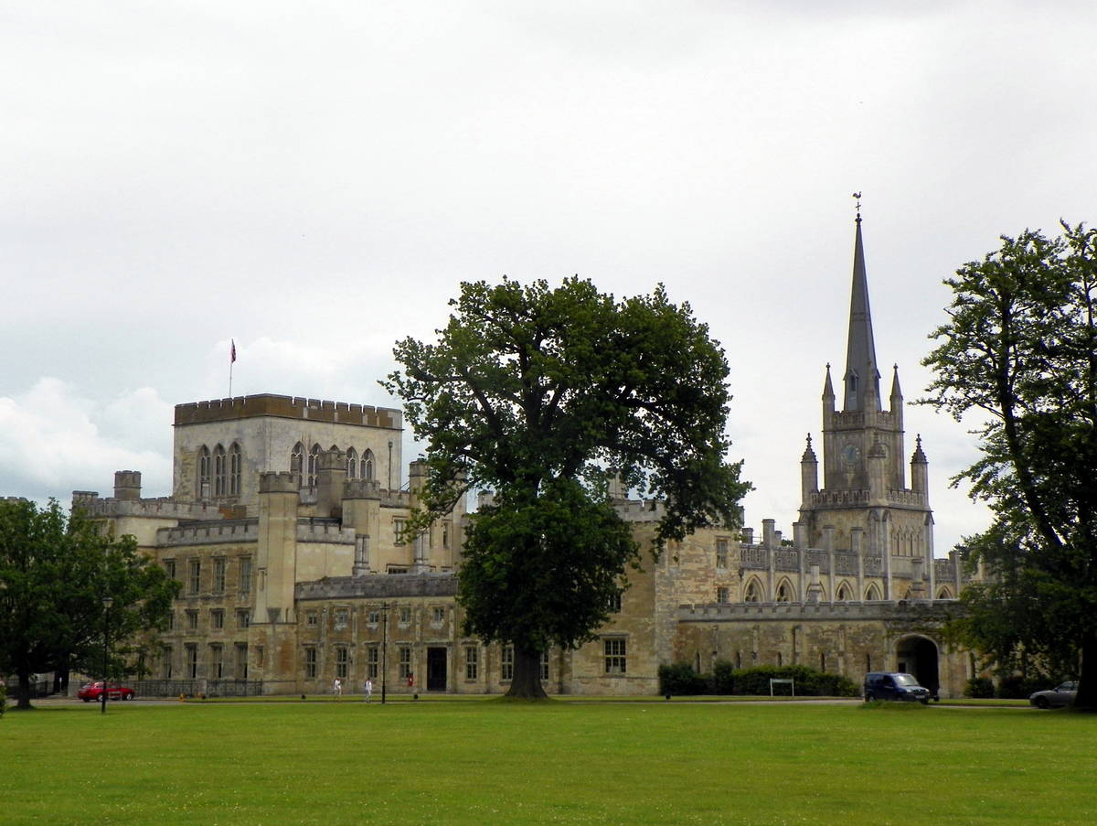Ashridge House, a country house in the middle of the Ashridge Estate