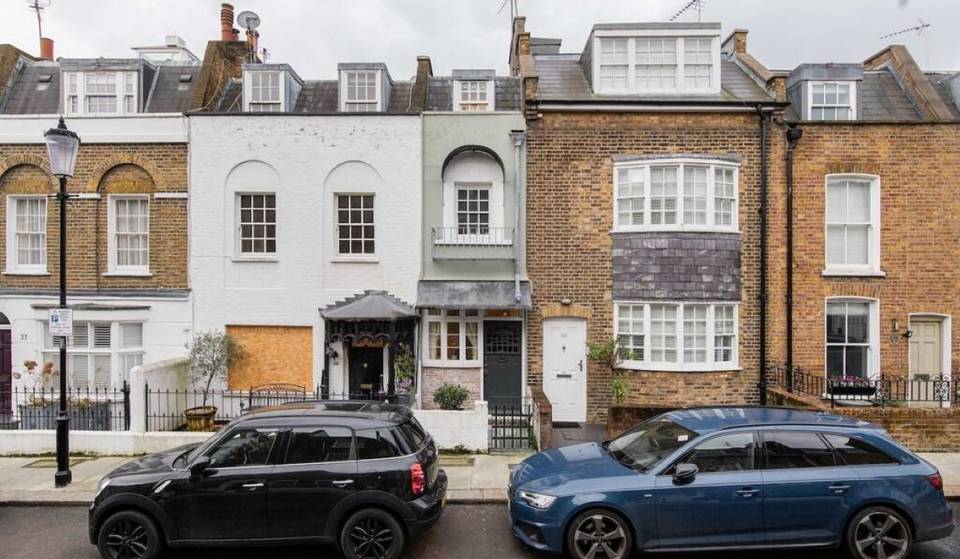 Het op één na smalste huis in Londen staat te koop – en het heeft eigenlijk de breedte van een zwarte taxi