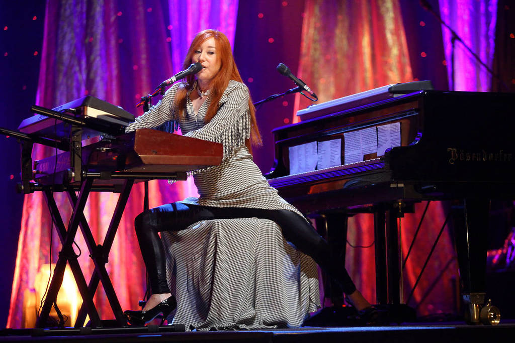 Tori Amos actuando en Nueva York en 2009