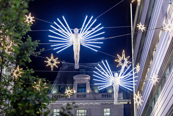 Wishing Tree at Regent Street for Christmas