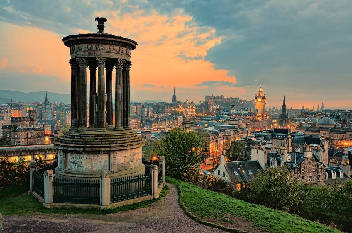 View of Edinburgh's Old Town