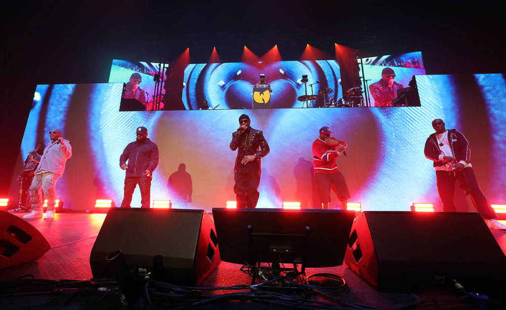Wu-Tang Clan tritt live in Las Vegas auf