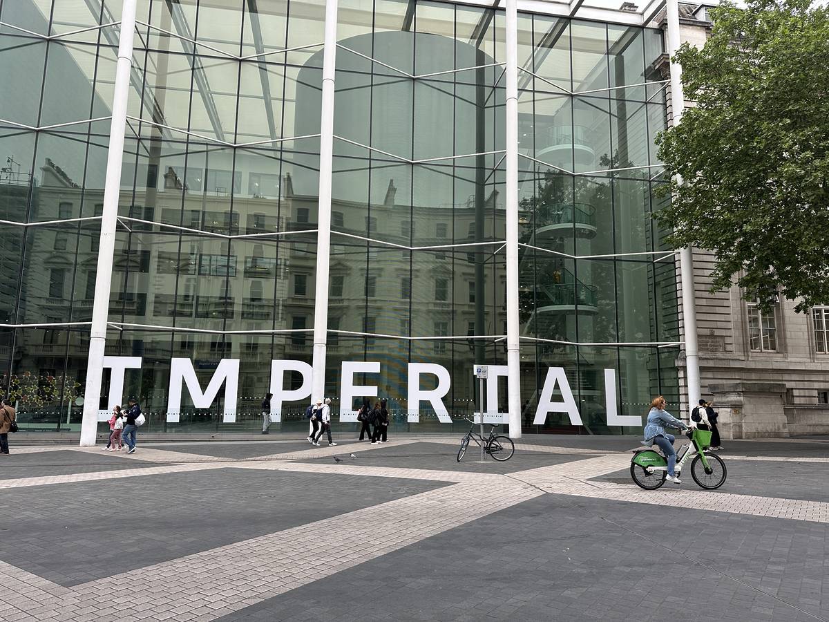 The front of Imperial College London