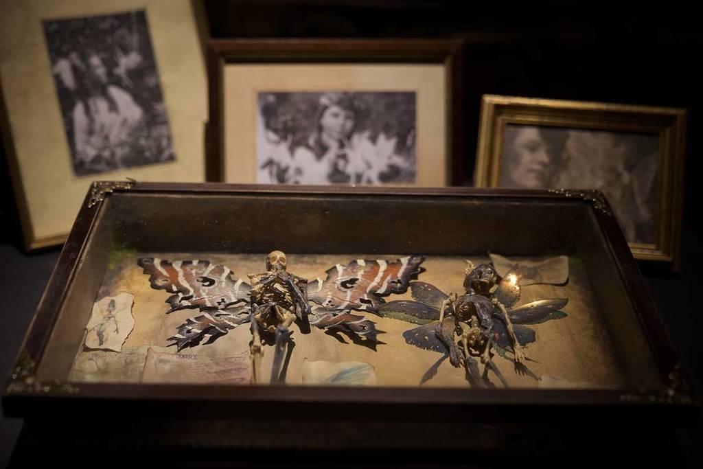 'fairy' skeletons from Dark Secrets exhibition