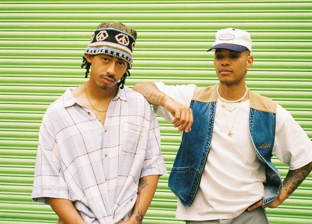 Rizzle Kicks press image ahead of their show at Alexandra Palace