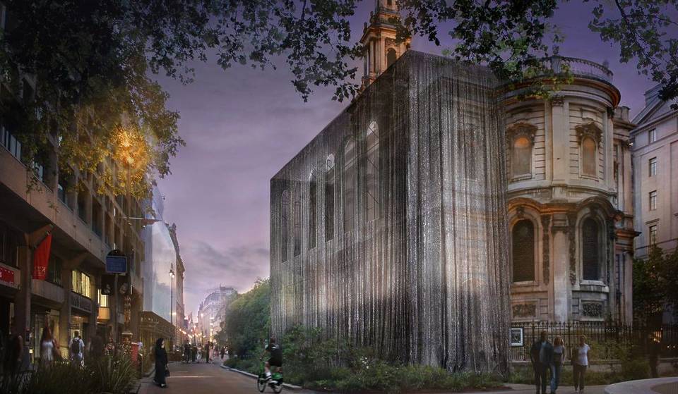This Historic Central London Church Will Transform Into A Spectacular Piece Of Public Art Next Month – Reimagined With Light And Illusion To Become A Shimmering Vision