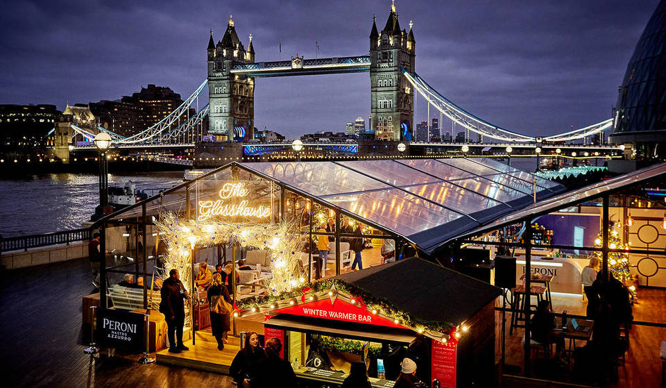 Soak Up The Festive Vibes With A Peroni Nastro Azzurro At Winter By The River This Christmas