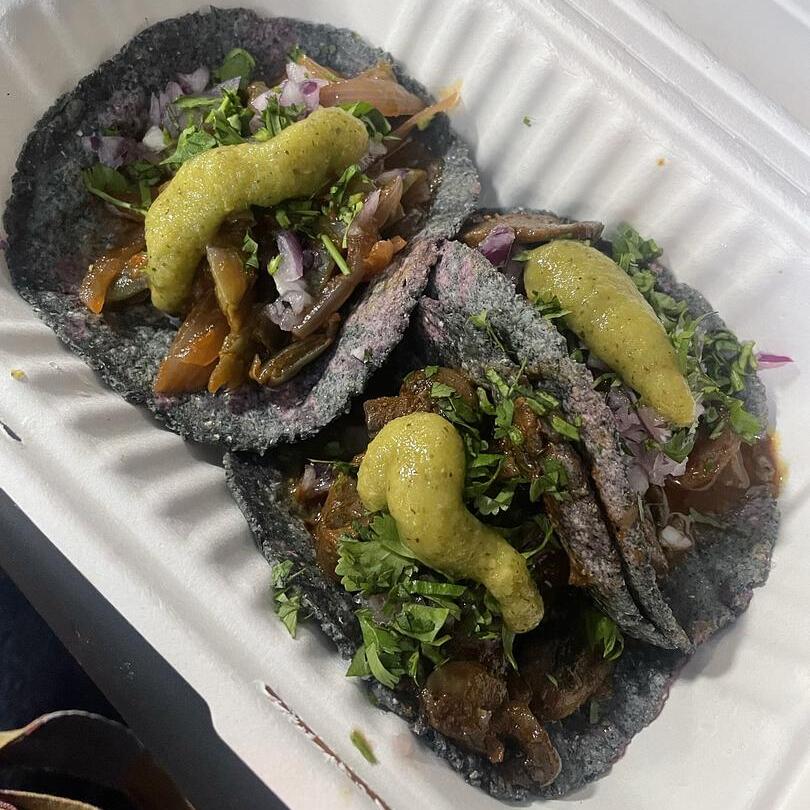 Tacos from Proper Tacos in Islington, London.