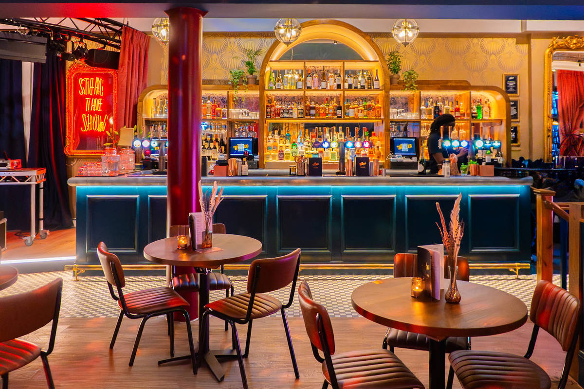 Pub area at The Thieves playhouse in Battersea.