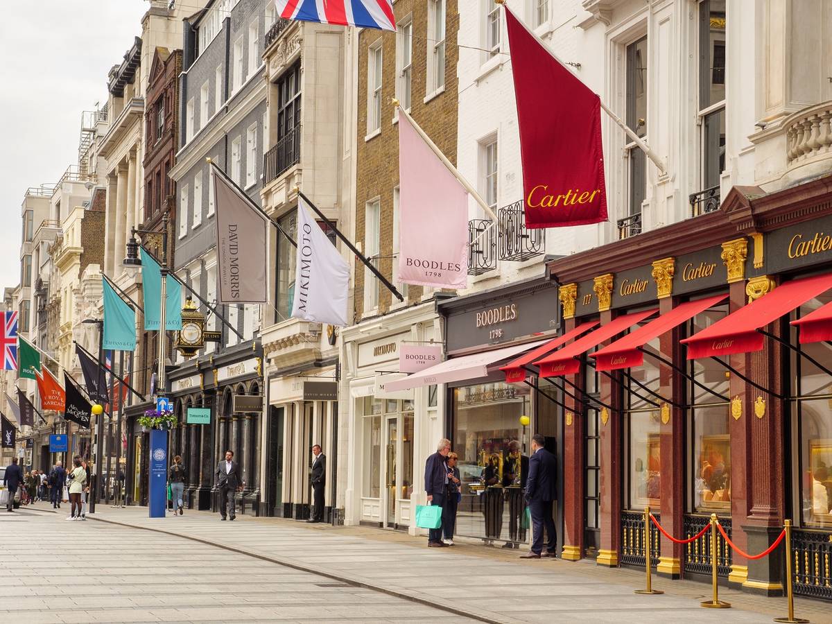 Deze Internationaal Bekende Winkelstraat In Londen Is Officieel De 