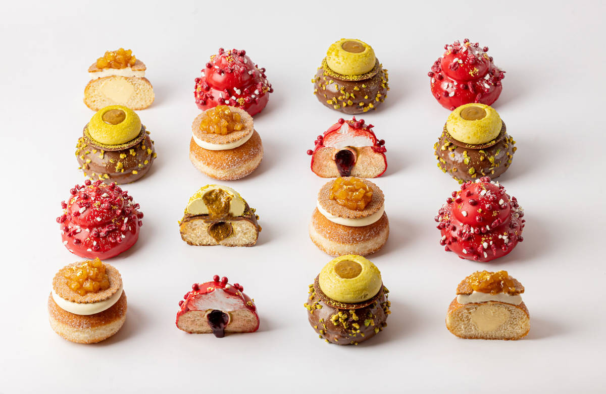 festive special donuts at donutelier