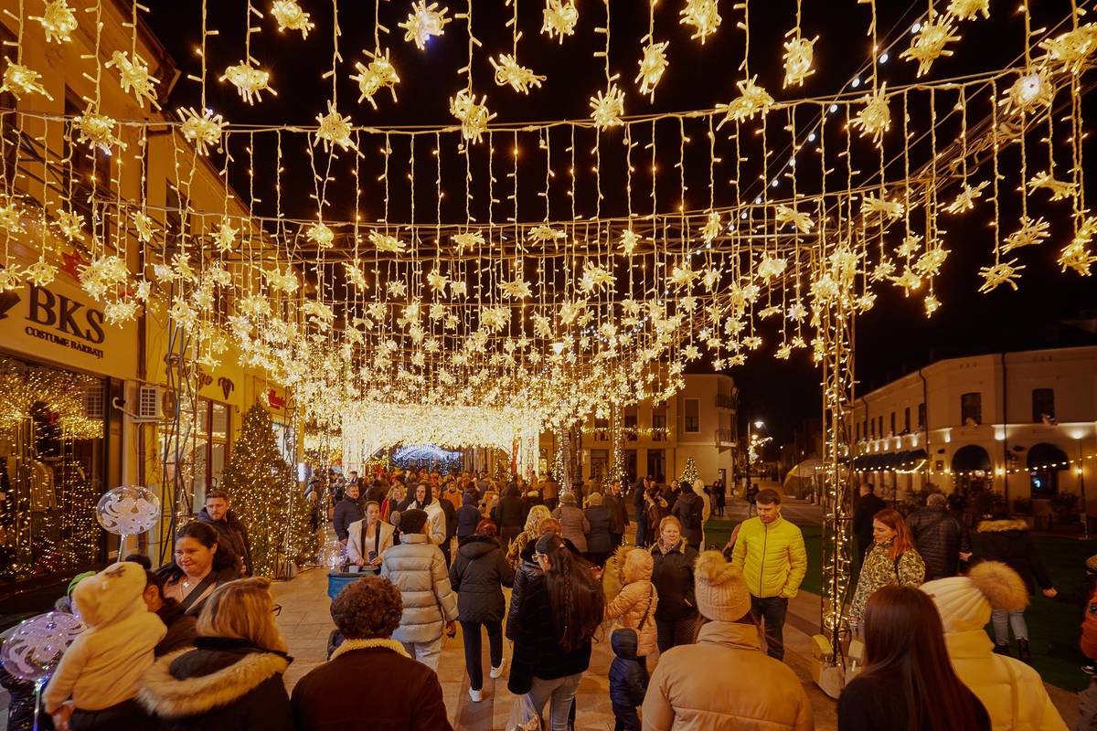 Images from the Christmas fair in the City of Craiova Romania, Considered the second most beautiful in Europe.
