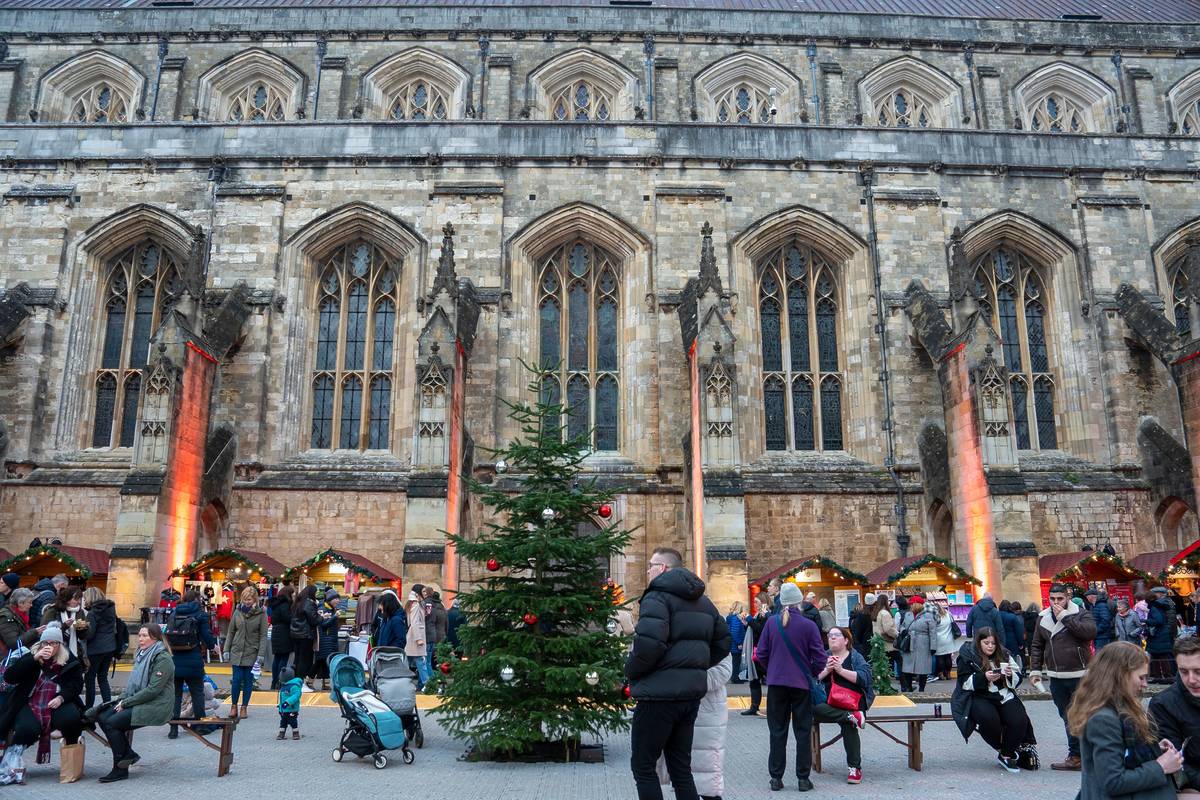 One Of Europe’s Best Christmas Market Is Under An Hour From London And Is Set Against England’s Most Beautiful Cathedral