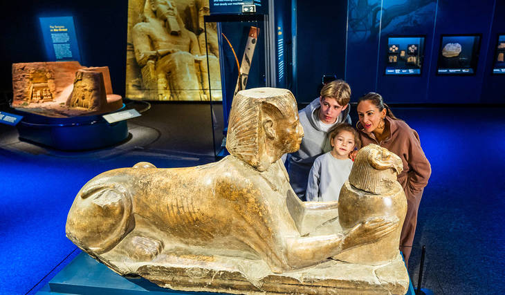 You can explore the largest collection of artefacts from Ancient Egypt’s most po