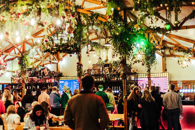 Between The Bridges at winter time in 2024