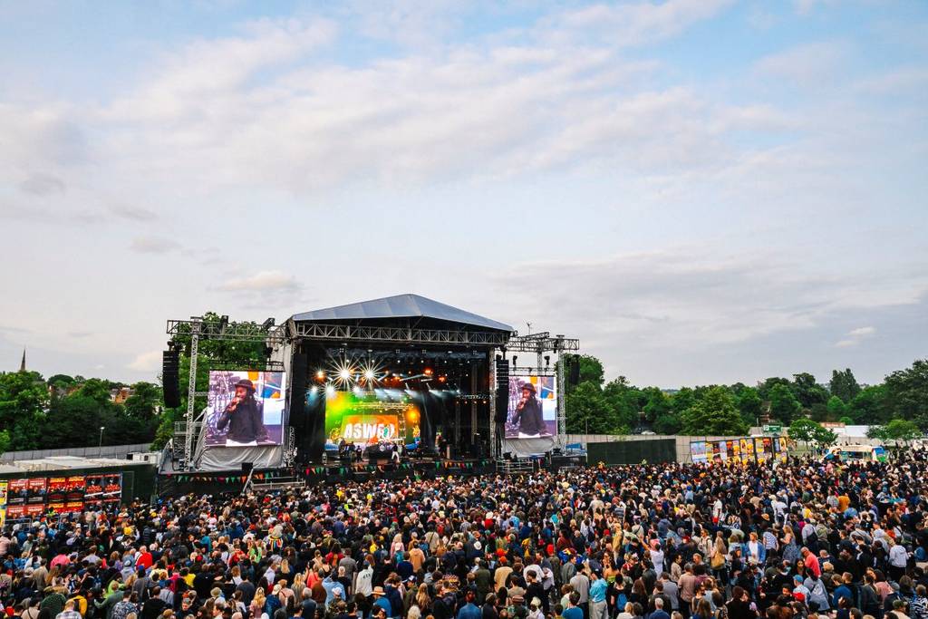 Huge live music stage at the Lambeth Country Show in 2025