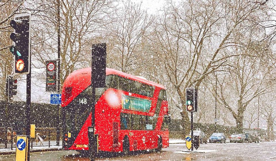A neve vai cair em Londres esta semana com temperaturas de -2 graus na previsão para o ano novo