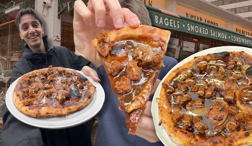 Eine neue „Sticky Toffee Pudding Pizza” ist gerade das viralste Dessert in London – und du findest sie in einem legendären, 80 Jahre alten Delikatessengeschäft.