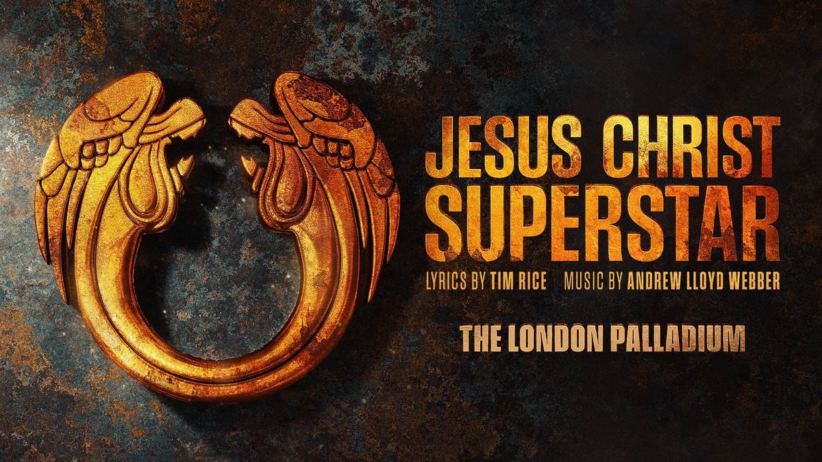 The announcement poster for Jesus Christ Superstar