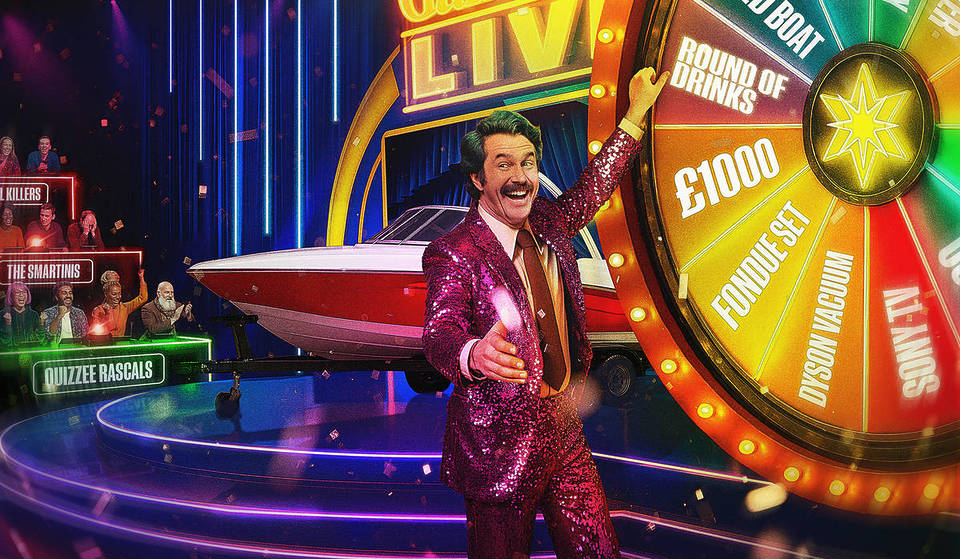 An Enormous Interactive Gameshow Experience Is Coming To London – Putting You And Your Friends In The Hot Seat To Compete Against 200 Other Players