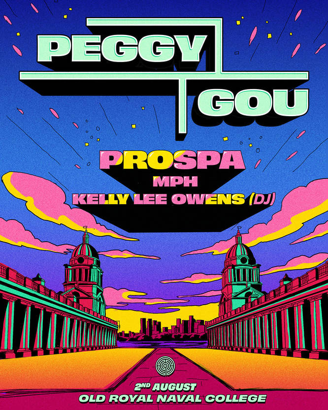 Peggy Gou on the Thames lineup poster for summer 2026