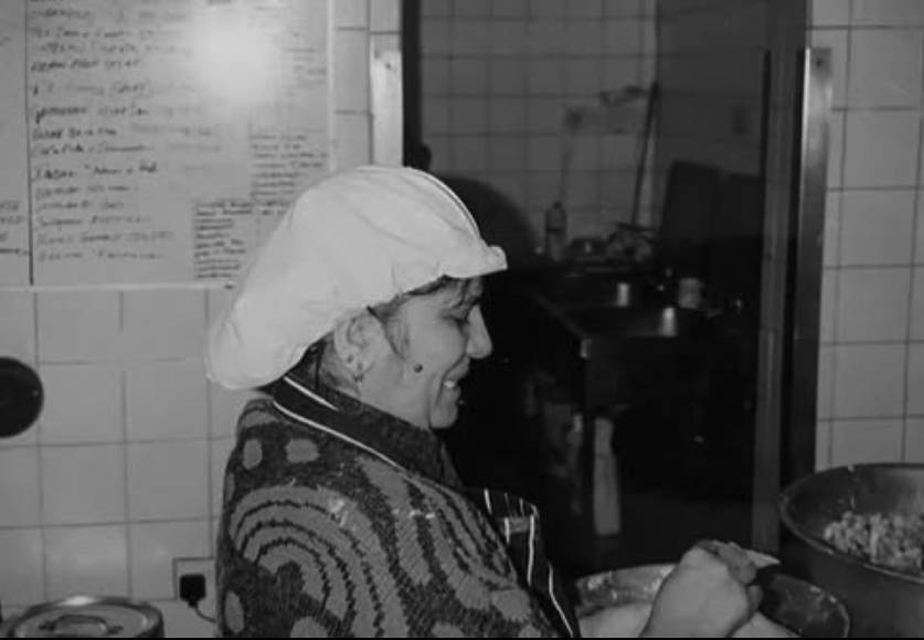 an old black and white photo of big mum