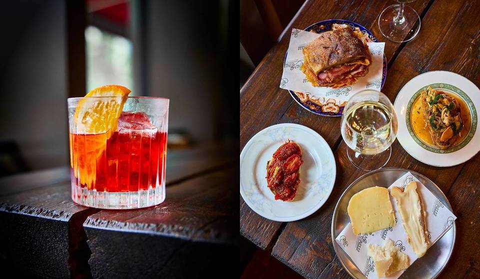 Este restaurante e bar de Londres está a trazer de volta os preços das bebidas de 2016 — com Negronis por £ 5, Aperol Spritzes e muito mais.