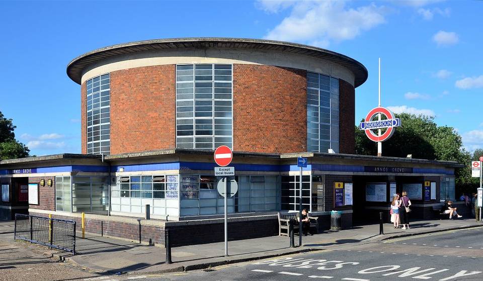 This Beautiful North London Tube Station Is Grade II* Listed – And It Was Designed To Look Like One Of The Most Famous Buildings In Sweden