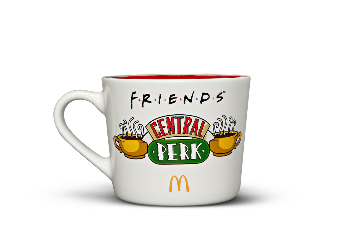mcdonalds x friends mug