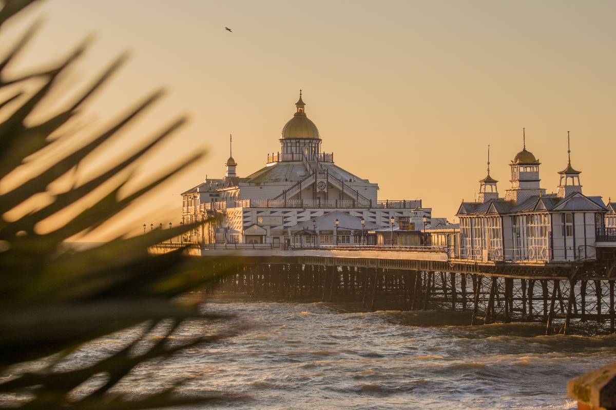 Eastbourne Pier at sunset