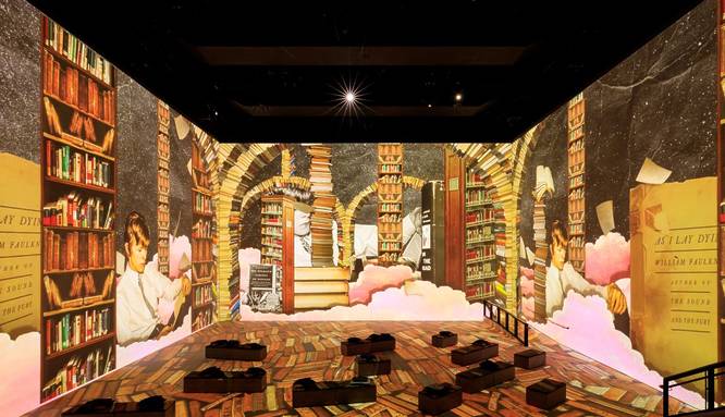 Projected image at Lightroom