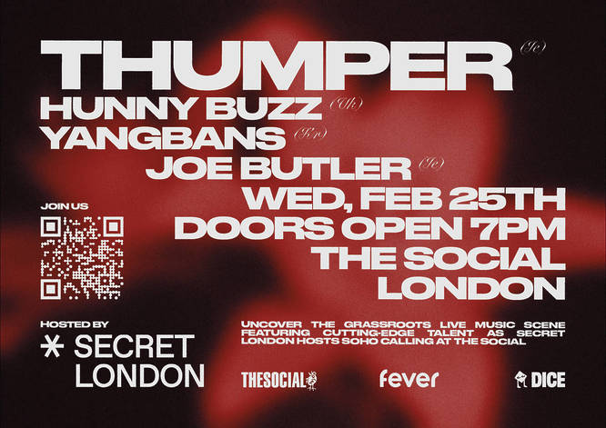 Soho Calling poster with lineup at The Social