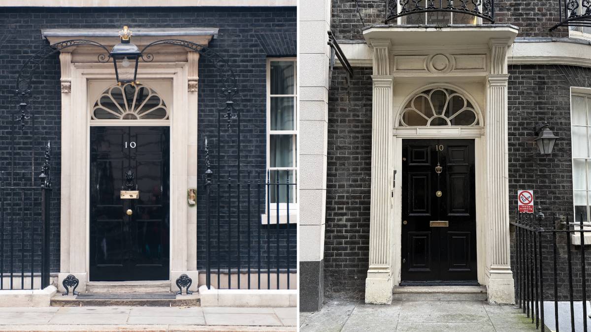 In London gibt es eine versteckte Tür, die fast identisch mit der Downing Street 10 aussieht In London gibt es eine versteckte Tür, die fast identisch mit der Downing Street 10 aussieht