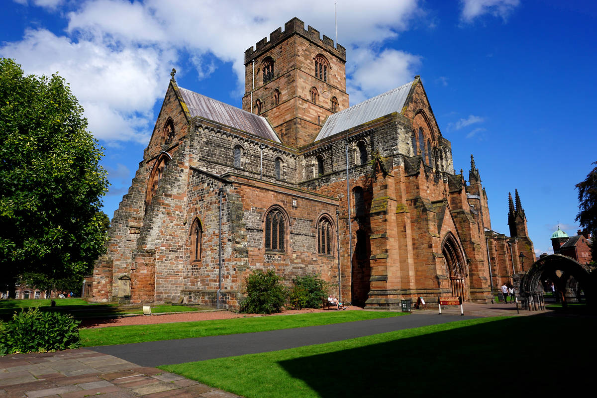 the impressive carlisle cathedral