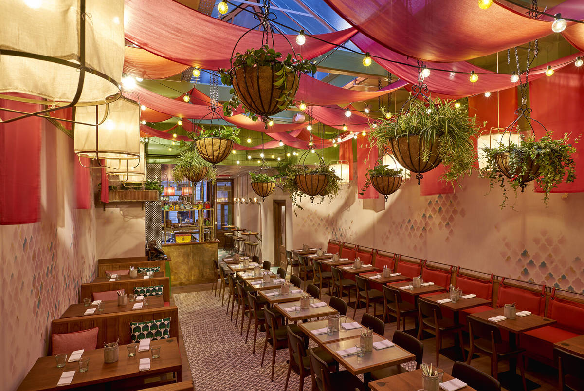 Interiors at The Cinnamon Collection in Covent Garden, London