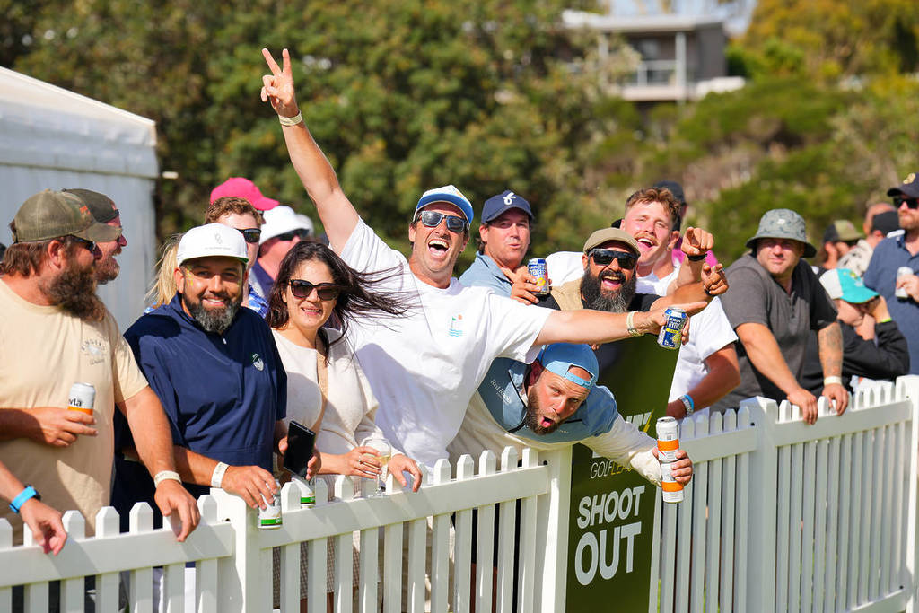 Das Publikum bei Blitz Golf