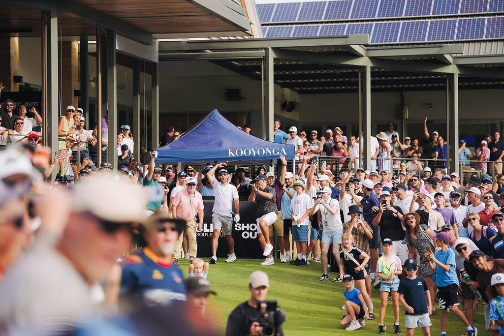 Das Publikum bei Blitz Golf