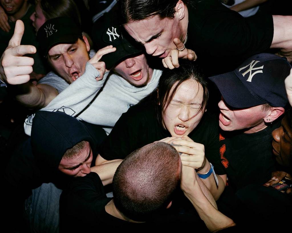 Moshpit all’Evil Fest, festival Straight Edge all’Underworld di Camden, Londra 2000
