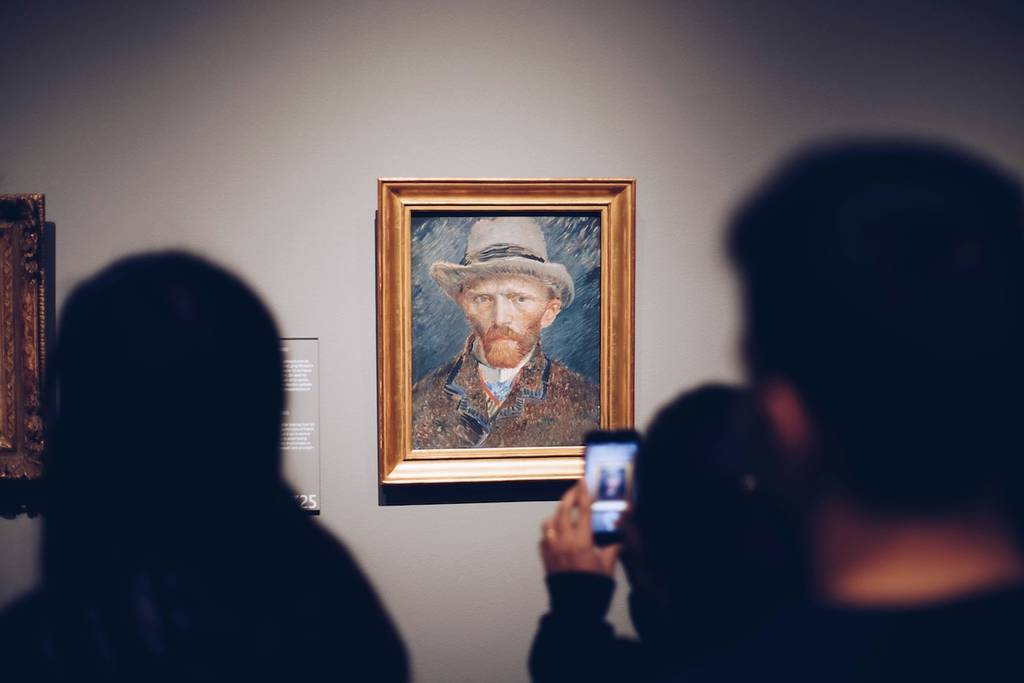 Van Gough Portrait Vangough Museum Amsterdam Eurostar