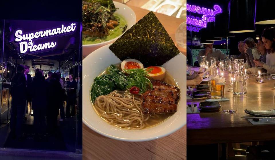 This Notting Hill supermarket transforms into an intimate ramen bar at night — serving £10 pork belly bowls for a limited time
