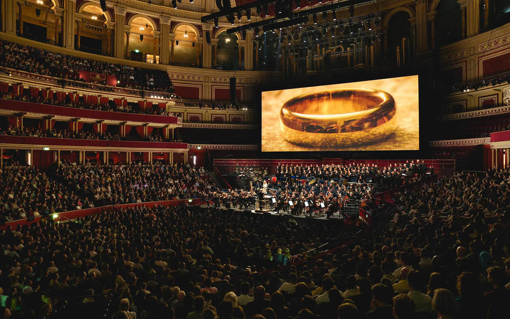 Livemusik zum Herr der Ringe-Konzert